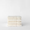 Creme Premium Plush Wash Cloths. Photo of Premium Plush Wash Cloths taken with white background |Color:Creme
