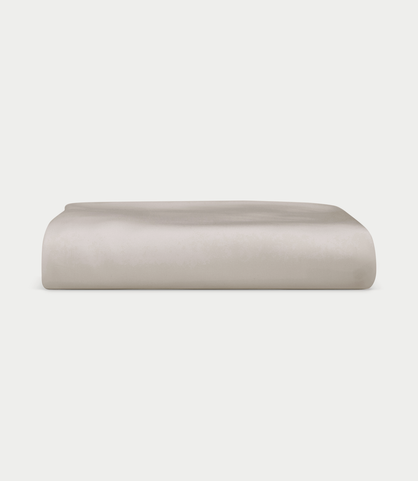Driftwood fitted sheet folded with white background 